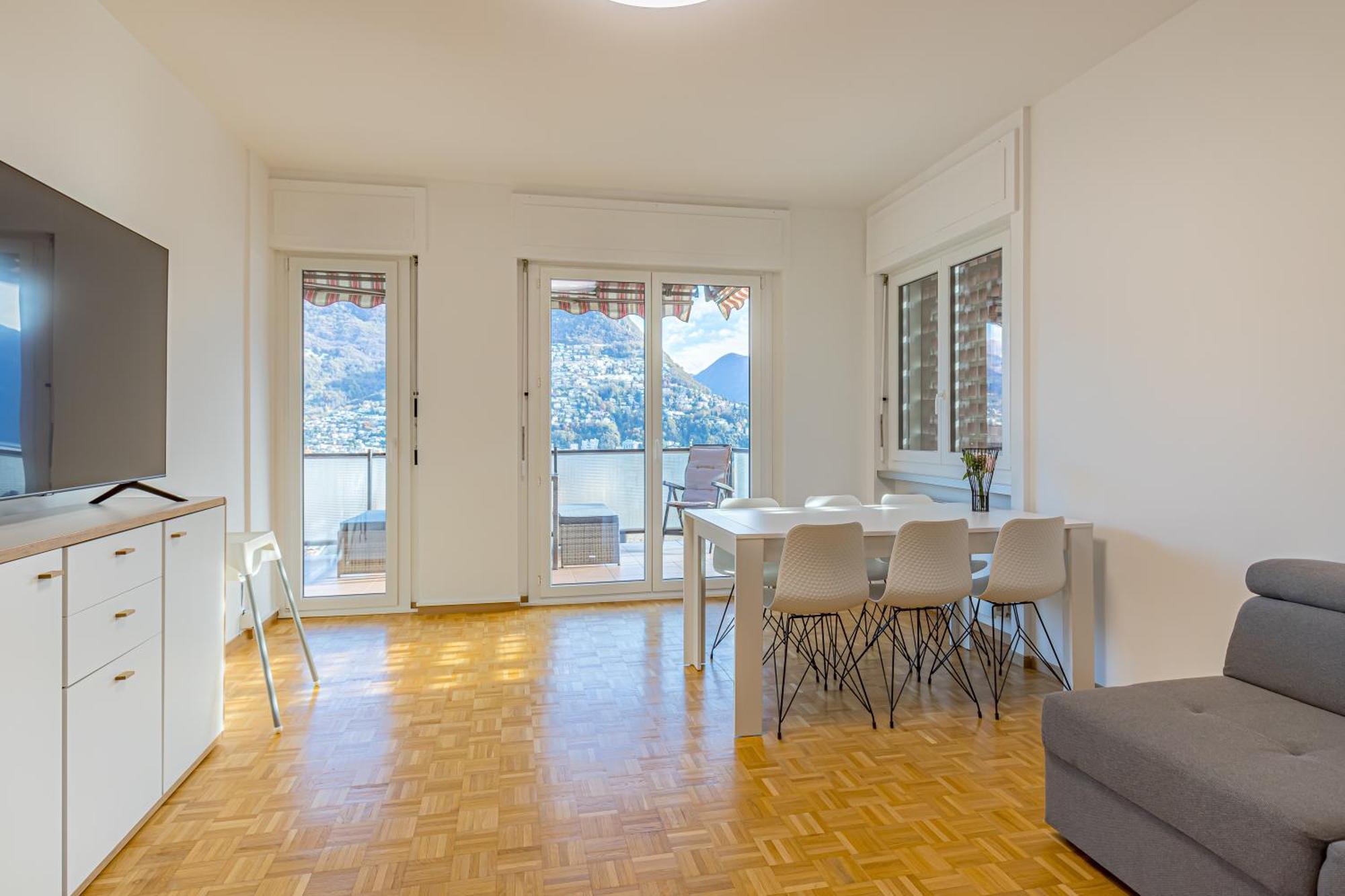 Apartamento Imperial Of Lugano 4 With A Lake View Behind The Station And 10 Min From The Lake Exterior foto