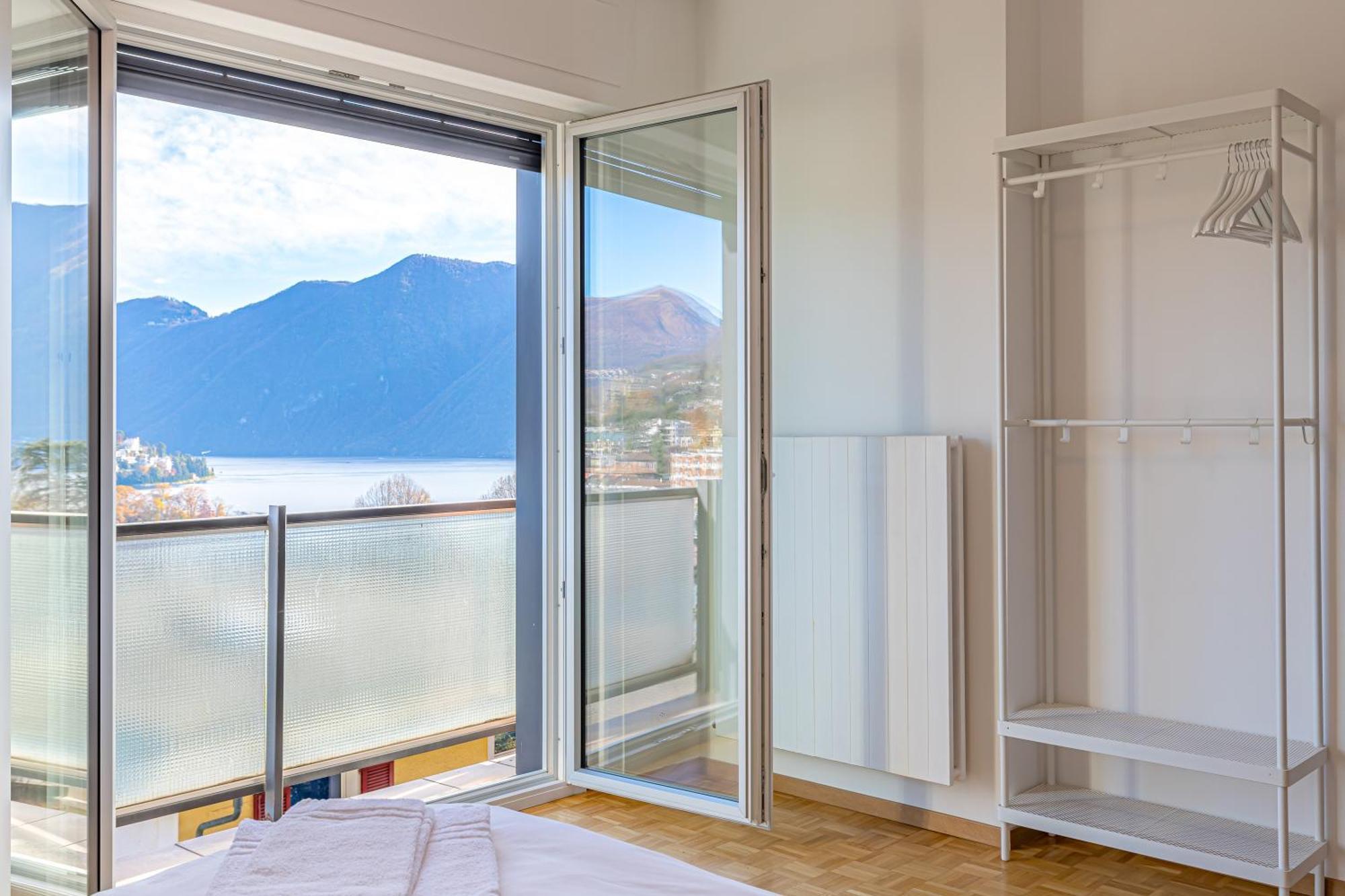 Apartamento Imperial Of Lugano 4 With A Lake View Behind The Station And 10 Min From The Lake Exterior foto