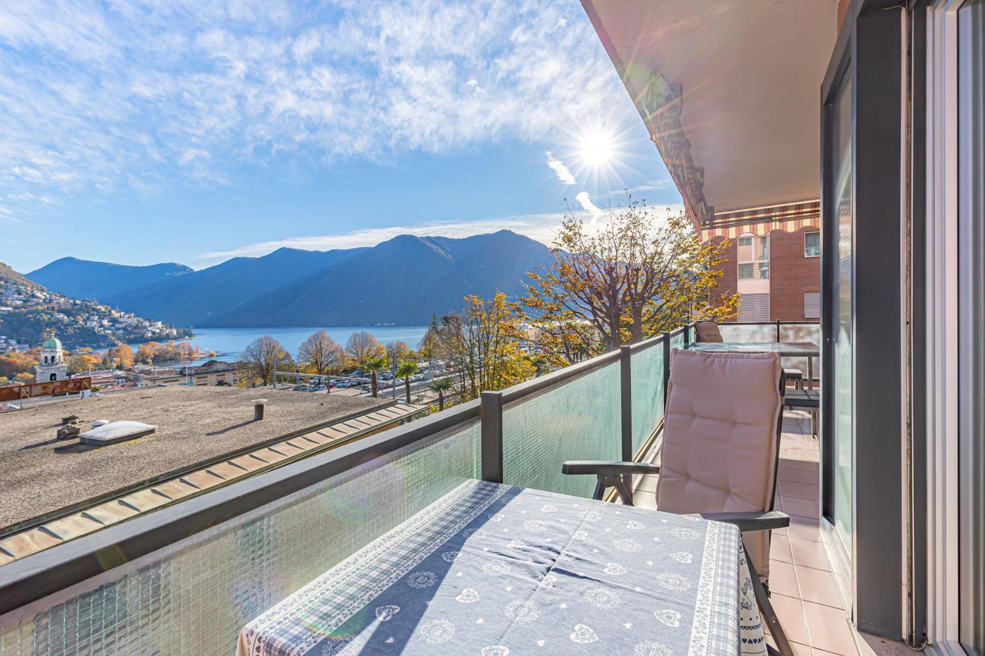 Apartamento Imperial Of Lugano 4 With A Lake View Behind The Station And 10 Min From The Lake Exterior foto